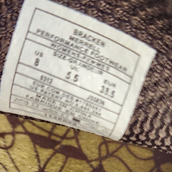 Merrell Women's Mimosa Moc Bracken Slip Ons Sz 8.5 Hiking Walking Cabincore - Picture 8 of 12